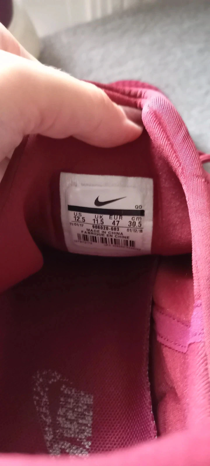 Baskets Nike presto fly bordeaux 47 – photo 8